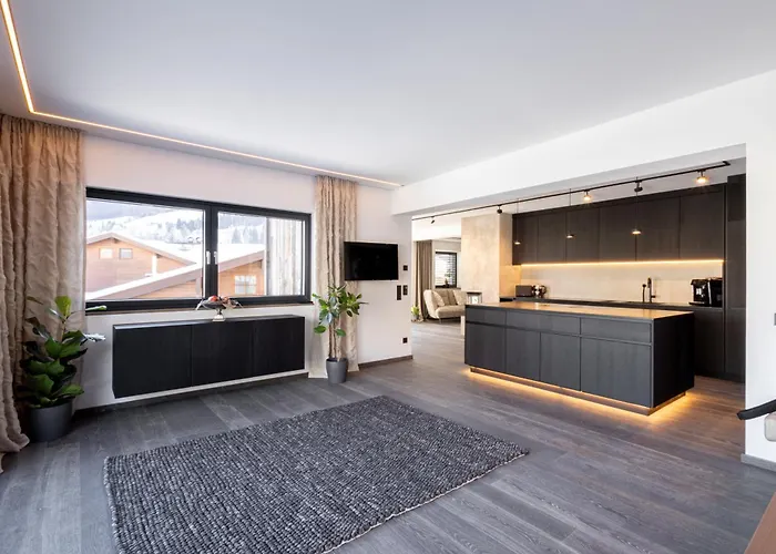 Appartamento Penthouse Julia Naehe Badesee Mit Infrarotsauna -zell Am Kaprun Niedernsill