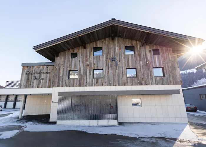 아파트 Penthouse Julia Naehe Badesee Mit Infrarotsauna -zell Am Kaprun